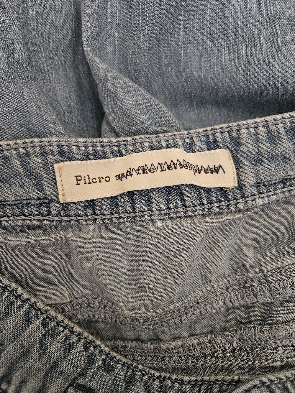 Pilcro By Anthroplogie Light Blue Wide-Leg High-Rise Jeans - Picture 3 of 11
